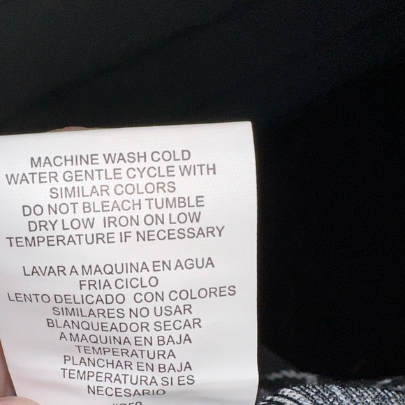 A.U.W black with white plaid and buckle straps midi dress w/ slit• NWOT• Size: S - Picture 7 of 9